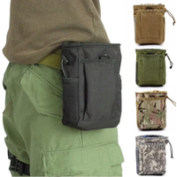 Molle Magazine Dump Drop Pouch Outdoor Hiking Hunting Accesssories Recovery Waist Pack Utility EDC Tool Bag Ammo Mag Pouches