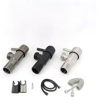 protable grey black silver Bidet Sprayer wash faucet Stainless Steel Bathroom Toilet hanging water shower Head Handheld wc Clean