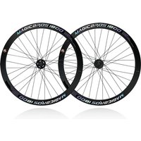 AliExpress NONE MAGICBROS 40MM 60MM Reflective Fixed Gear Bike Wheelset Aluminum Alloy Single Speed Black Fixie Bicycle Wheel Set