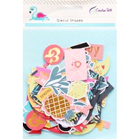 Creative Path 146pcs Holiday In Scrapbooking Die Cuts Sea Diving Paper Die Cuts Ephemera Embellishments For Journaling Crafting