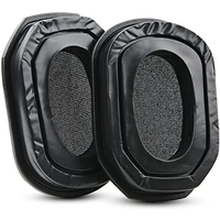 Replacement For WK Electric Slim Earmuffs Headset Electronic Earmuffs Hearing Protection Headset Gel Ear Pads