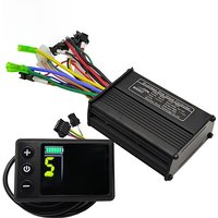 AliExpress 36V 48V 500W 25A E-Bike FOC Sine Wave Brushless Motor Controller S866 Colour LCD Display Set for Electric Bicycle Scooter Repair