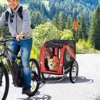 AliExpress PawHut Pet Bicycle Trailer Dog Cat Bike Carrier Water Resistant Outdoor