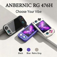 ANBERNIC RG 476H Full-Screen Android Handheld Console Supports PSP Arcade GBA (2-Player) DC Games; TV-Connectable