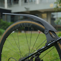 AliExpress NONE Bicycle Detachable Mudguard Bike Fender PP Soft Strong Mud Fender 700C Gravel Road Bike Protector for Bicycle Front Rear Wheel