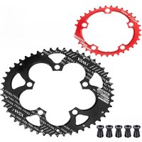 AliExpress VXM Road Bicycle Oval Chainwheel 110BCD Climbing Power Double Chainring Track 36T/53T Cycling 5 Bolts Aluminum Alloy Bike Parts