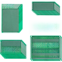 4-40pcs Double Sided Breadboard 2x8 3x7 4x6 5x7 7x9 10x10 10x15CMUniversal PCB Circuit Protoboard Stripboard DIY Electronic Kit