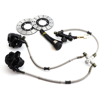 AliExpress NONE Double Hydraulic Disc Brake Master Cylinder Foot Brake Pump Assembly For 125cc 150cc 200cc 250cc ATV Go Kart UTV Buggy Quad Bike
