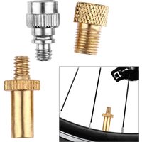 AliExpress alloet 3pcs Bike Bicycle Presta to Schrader Valve Adapters+ Presta Valve Extension Bike Tire French Valve Adapter Bicycle Accessories