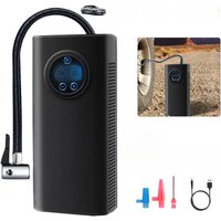AliExpress NONE 6000mAh Portable inflatable pump LCD display Battery air pump 0-150PSI automobile tire compressed air bicycle compressor