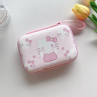 9.5x13.5cm Earphone Bag For AirPods Portable Box Data Cable Charger Storage Protective Cover EVA Portable Zipper Headphone Case