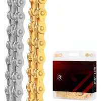 AliExpress BUCKLOS 8 Speed Bicycle Chain 116 Links Road Mountain Bike Chain Stainless Ultralight Universal MTB Chain Bicycle Accessories