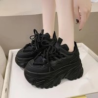 8.5CM New High Platform Sneakers Women Thick Sole Sports Ladies Trainers Vulcanized Shoes Woman Chunky Sneakers Zapatillas Mujer