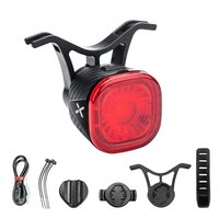AliExpress XOSS XR01 Bicycle Rear Light Smart Auto Brake Sensing Tail Light LED Charging Waterproof Cycling Taillight Bike Accessories