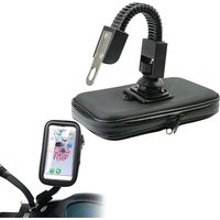 AliExpress NONE Motorcycle Telephone Holder Support Moto Bicycle Rear View Mirror Stand Mount Waterproof Scooter Motorbike Phone Bag