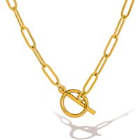 UHBINYCA Classics Vintage Stainless Steel Chain Necklace for Unisex Woman Man Simple Charm Daily Jewelry