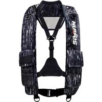 Portable Sea Fishing Vest Pockets Auto Manual Inflatable Life Jacket Luya Adult 150N Marine Buoyancy Vest for Swimming Fishing