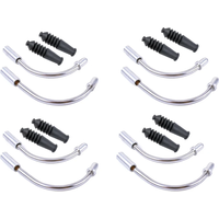 AliExpress NONE ZTTO Bicycle V-Brake Noodles Bend Tube Cable Guide Rubber Sleeves Linear Pull Brake Cable Guide Hose MTB Cycling Brake parts