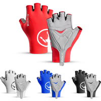 Breaking Wind Cycling Half Finger Gloves Anti-slip Bicycle Mittens Racing Road Bike Glove MTB Biciclet Guantes Mountaineering