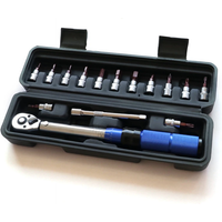 AliExpress NONE ALLSOME Bike Torque Wrench 1/4'' Preset Torque Wrench Set of Torque 2-25Nm Bicycle Hex Wrench Repair Kit