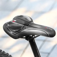 AliExpress West Biking WEST BIKING Gel Comfort Bicycle Saddle Soft Shock Absorbing MTB Mountain Road Bike Saddle Breathable Hollow Cycling Cushion Seat