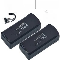 2Pcs V168 Pro Max original 7.4V 3000mAh Lipo Battery suitable for V168 V198 GPS 8K 3.7V 2000mAh drone charging backup battery
