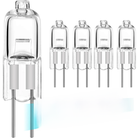10pcs Halogen Bulb G4 12V 5W 10W 20W 35W 50W Globe Lot JC Bi-Pin LED Warm White Replace LED Capsule Lamp Halogen Bulbs Light