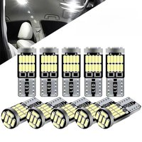 2/6/10 PCS T10 W5W LED Bulb Canbus Error Free 12V 4014 26SMD 7000K White Car Interior Dome Door Trunk License Plate Wedge Lights