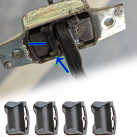 4X Car Door Check Strap (Check Assy) Repair Kit Stopper Damping Clip For Toyota RAV4 XA10 XA20 XA30 XA40 XA50 1994 - 2024 new