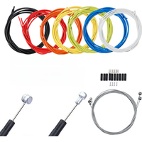 AliExpress NONE MEROCA Mountain Bike Brake / Speed Shift Cable Kit 2m 2.5m Road Bike BMX High Quality Brake Cable Speed Cable