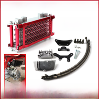 AliExpress NONE Oil Cooler Motorcycle Oil Radiator Kit Engine Cooling Universal For 50 110 125 140cc Motocross Dirt Pit Bike ATV Enduro Parts