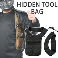 Tactical Concealed Tool Bag Airsoft Invisible Underarm Camouflage Sports Shoulder Packet Pouch Hunting Shooting Equipment