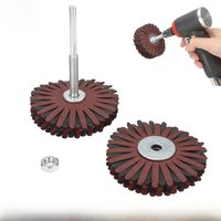 Wood Grinding Nozzles Sanding Cloth Furniture Polishing Wheel Sandpaper Disc Rotary Power Tool Woodworking Grinding Head
