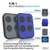 Universal Garage Door Remote Control 280-868MHz MultiFrequency Duplicator 433.92MHz Opener 4 In 1 Transmitter 2026 New