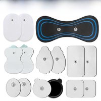 Electrode Pads for Tens EMS Muscle Stimulator Patch Massage Patches Reusable Replaceable Physiotherapy Self-adhesive Gel Patches
