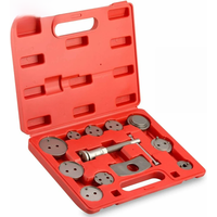 12pcs/Set Universal Car Disc Brake Caliper Rewind Back Brake Piston Compressor Tool Kit Set For Automobiles Garage Repair Tools