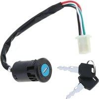 AliExpress SPORTFUNSF 4 Wires Universal 2 Ignition Keys Start Switch Door Lock Key Motorcycle Accessories For ATV Go Kart Electric Scooter
