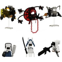 KDL838 Female Monitor Action Figures Building Blocks Creative Toilet Man character Bricks Models Toys for Children Birthday gift