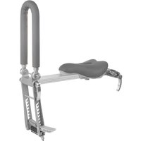 Bike Seat for Kids Ultra-Light Foldable Portable Quick-Release Kisds Bike Seat Attachment for Adult Bike Road Bikes Folding Bike