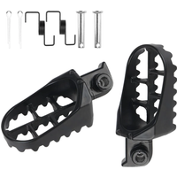 AliExpress NONE Motorcycle PW50 PW80 TW200 XR50R CRF50 CRF70 CRF80 CRF100F For Pit Dirt Motor Bike Aluminium Footpegs Pedals Dirt Bike Foot Pegs