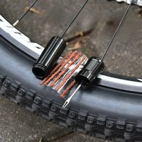 AliExpress NONE Bike Tubeless Tire Repair Kit Slug Plug Stopper Rubber Bacon Strips and Insertion Tool For Fixing Puncture Flat Road MTB Bicycle