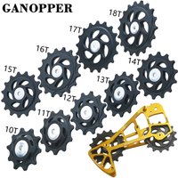 AliExpress GANOPPER 10T 11T 12T 13T 14T 15T 16T 17T 18T Bearing Bicycle Rear Jockey Wheel MTB Bike Rear Derailleur Pulley Roller for Shimano Sram