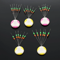 1pc Random Color Fishing Float Bobber Silicone Space Bean Connector Fishing Line Stopper Buoys Tackle Accessories Fishing Gear