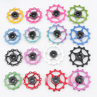 AliExpress NONE 1pcs Bicycle Steel Bearing Derailleur 11T 13T Mountain Road Bike Rear Derailleur Pulley Roller Idler Bearing Jockey Wheel Parts