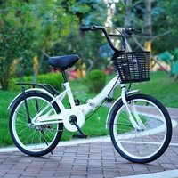 AliExpress TLXT Adult Bicycle Junior High School Students 18/20/22 Inch Folding Bicycle For Primary And Secondary School Students Boys And Girls