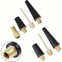 3pcs Nozzle Adapter Gym Ball Manual Hand Pump Needle Set Outdoor Soccer Volleyball Air Inflating Portable Multifunction Sports