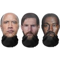 AliExpress NONE European American Skull Eagle Wolf Full Face Mask Kobe James Mock Hat unisex 3D Bandana Face Cover Head Scarf Headband Headwear