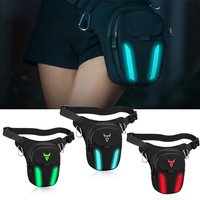 AliExpress MOTOCENTRIC LED Light Drop Leg Bag Motorcycle Waterproof Waist Bag Hip Bum Fanny Pack For Outdoor Riding Cycling Hiking Fishing Climbing
