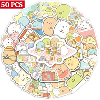 AliExpress NONE 10/25/50Pcs Kawaii Cute Cartoon Sumikko Gurashi Stickers DIY Skateboard Laptop Luggage Cup Bike Motorcycle Phone PVC Waterproof