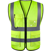 AliExpress Safety High Visibility Vest Adjustable Security Vests Traffic Night Outdoor For Running Cycling Sports